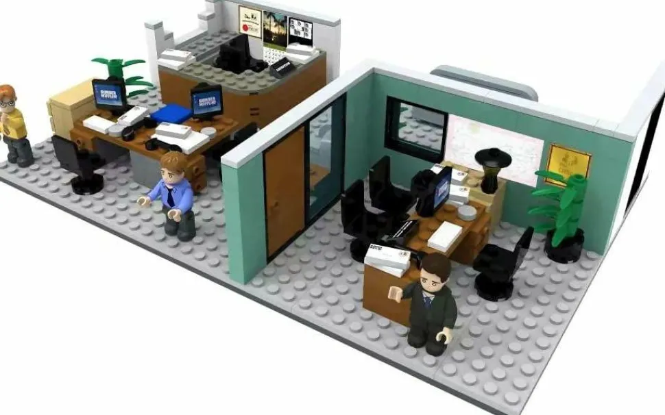 The Office - Dunder Mifflin Scranton Branch Construction Set (369 Pieces)