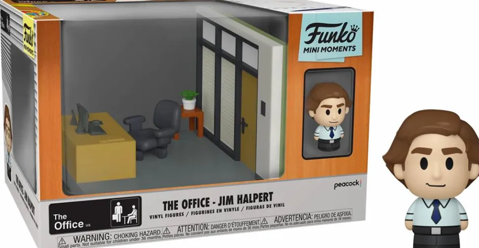 The Office - Dunder Mifflin Office Diorama Mini Moments Vinyl Bundle (Set of 5)