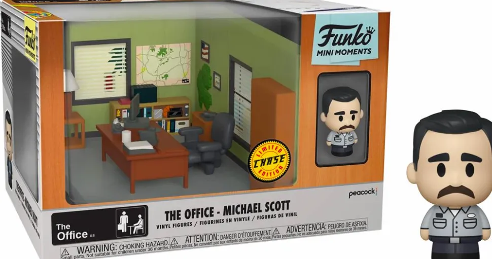 The Office - Dunder Mifflin Office Diorama Mini Moments Vinyl Bundle (Set of 5)