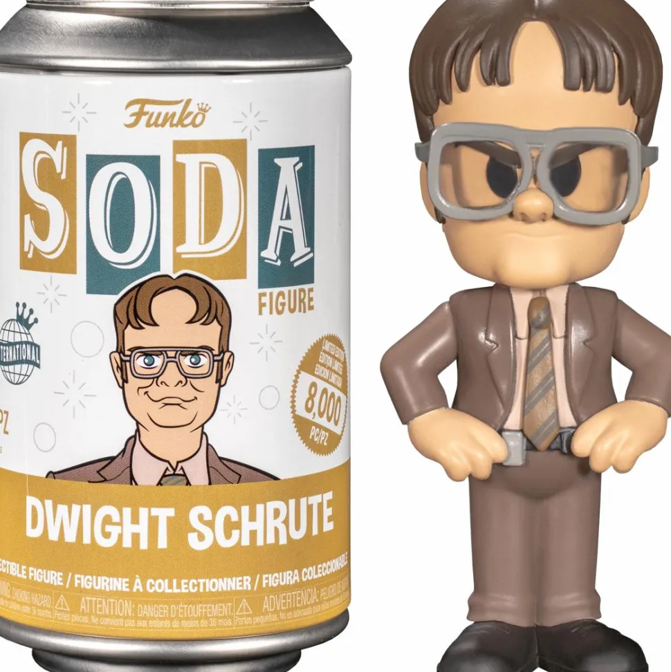The Office - Dwight Schrute Vinyl SODA Figure in Collector Can (International Edition)