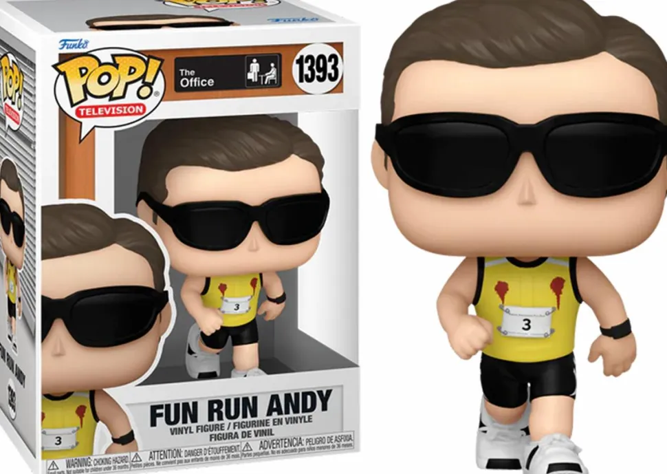 The Office - Fun Run Andy Pop! Vinyl Figure