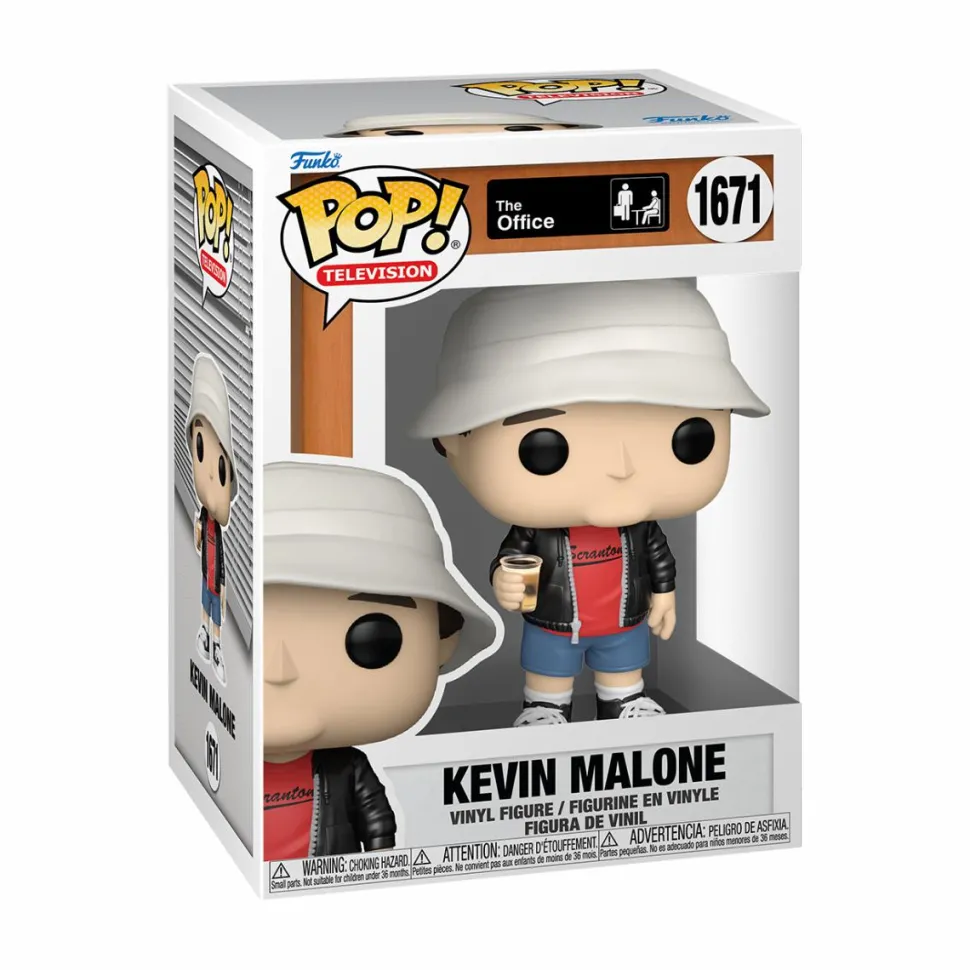 The Office - Kevin Malone With Drink Pop! Vinyl Figure