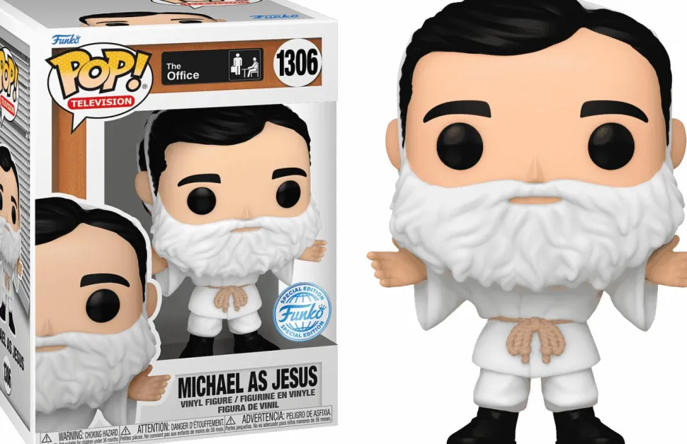 The Office - Michael as Jesus Pop! Vinyl Figure (Popcultcha Exclusive)