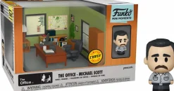 The Office - Michael Scott with Dunder Mifflin Office Diorama Mini Moments Vinyl Figure
