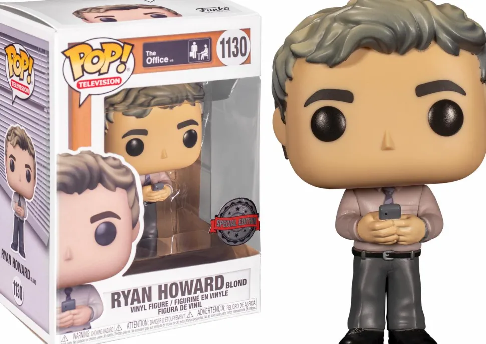 The Office - Ryan Howard with Blonde Hair Pop! Vinyl Figure