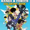 The Official Saturday AM Manga & Comics Colouring Book Paperback Book