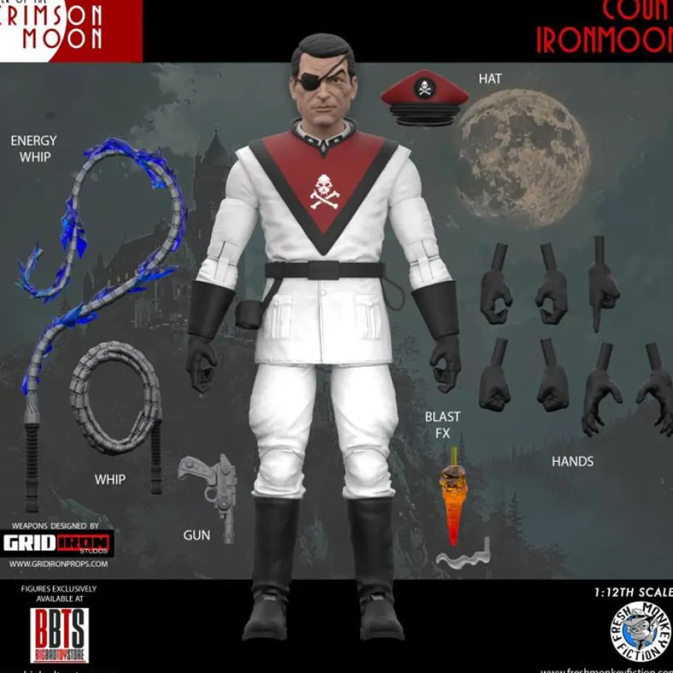 The Order of the Crimson Moon - Count Ironmoon 1/12th Scale Action Figure