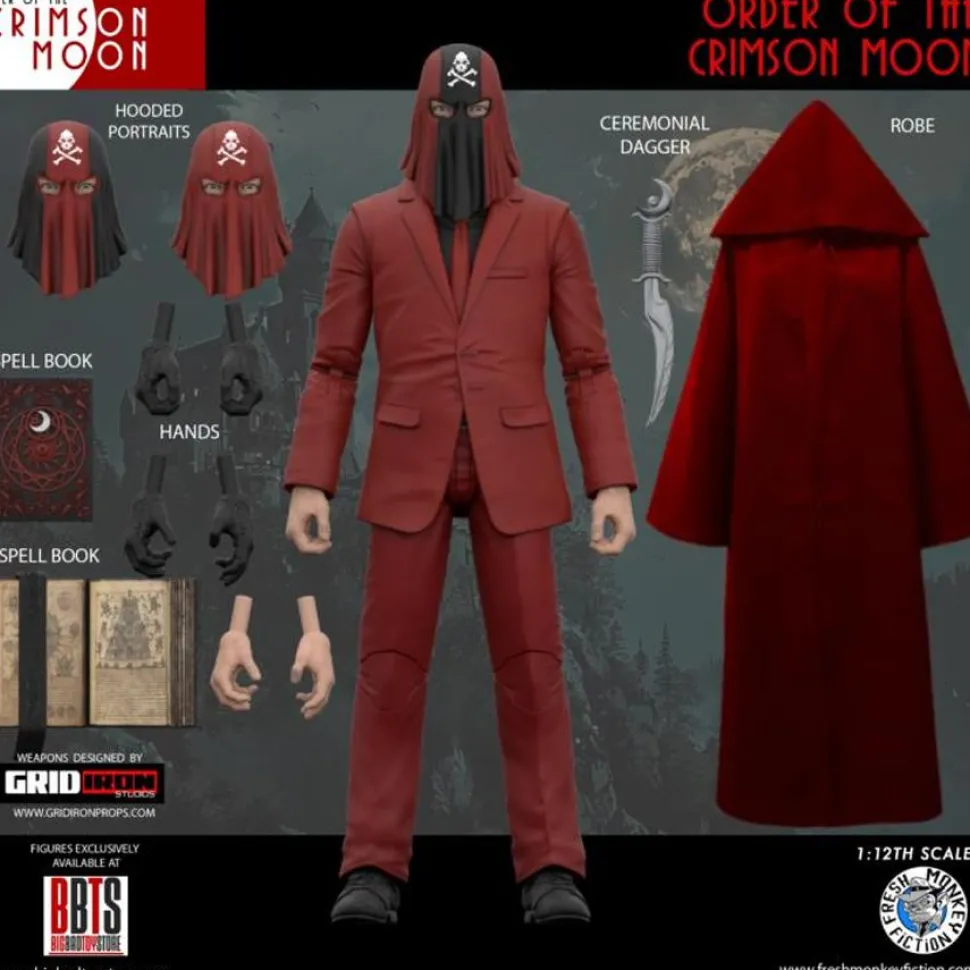 The Order of the Crimson Moon - Order of the Crimson Moon 1/12th Scale Action Figure