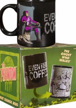 The Phantom - Even Heroes Need a Coffee Break Heat Changing Mug