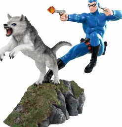 The Phantom - The Phantom and Devil Blue Variant 1/6th Scale Diorama Statue
