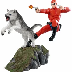 The Phantom - The Phantom and Devil Red Variant 1/6th Scale Diorama Statue