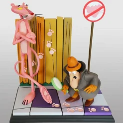 The Pink Panther - Pink Panther & The Inspector 16” Diorama Statue