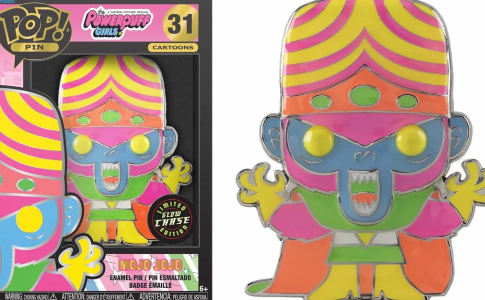 The Powerpuff Girls - Mojo Jojo 4" Pop! Enamel Pin