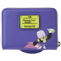 The Powerpuff Girls - Mojo Jojo Cosplay Glow in the Dark 4” Faux Leather Zip-Around Wallet