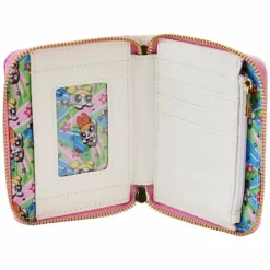 The Powerpuff Girls - Powerpuff Girls VS Mojo Jojo 4” Faux Leather Zip-Around Wallet