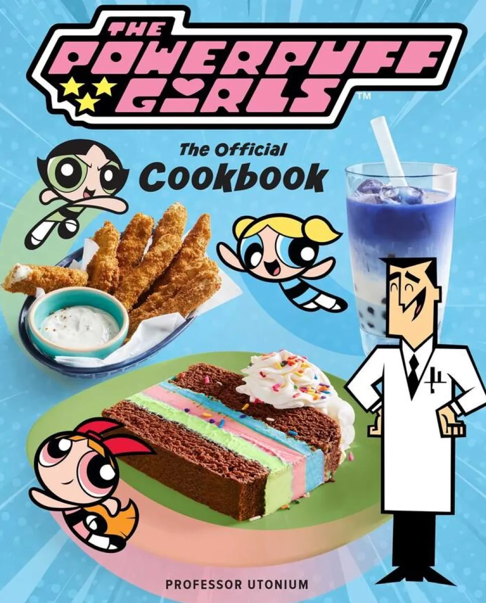The Powerpuff Girls - The Official Cookbook Hardcover Book