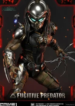 The Predator (2018) - Fugitive Predator 1/4 Scale Statue (Int Sales Only)