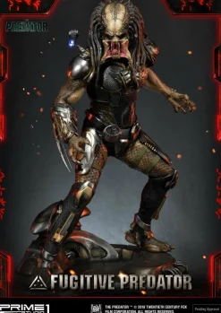 The Predator (2018) - Fugitive Predator 1/4 Scale Statue (Int Sales Only)