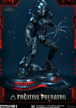 The Predator (2018) - Fugitive Predator 1/4 Scale Statue (Int Sales Only)