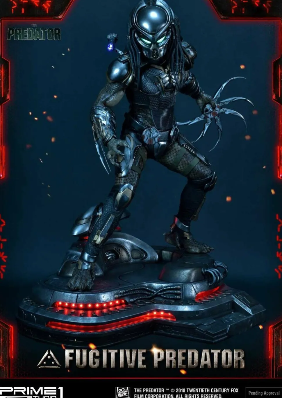 The Predator (2018) - Fugitive Predator 1/4 Scale Statue (Int Sales Only)