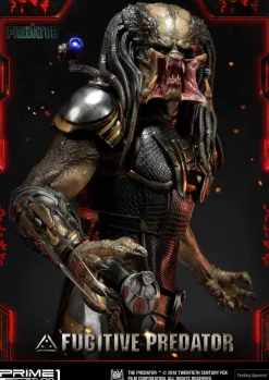 The Predator (2018) - Fugitive Predator 1/4 Scale Statue (Int Sales Only)