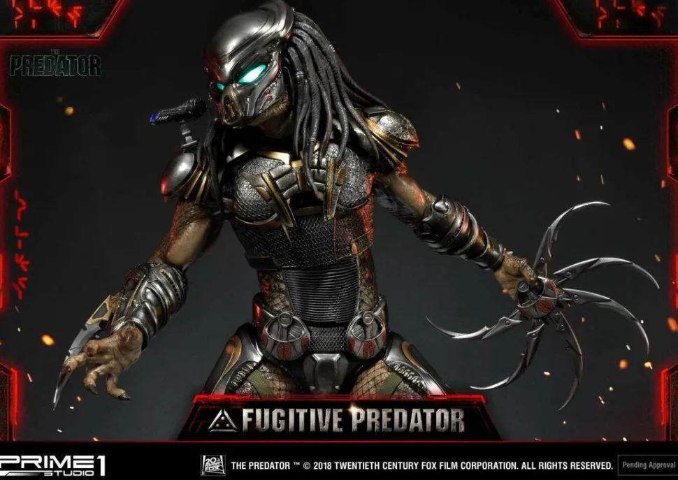 The Predator (2018) - Fugitive Predator 1/4 Scale Statue (Int Sales Only)