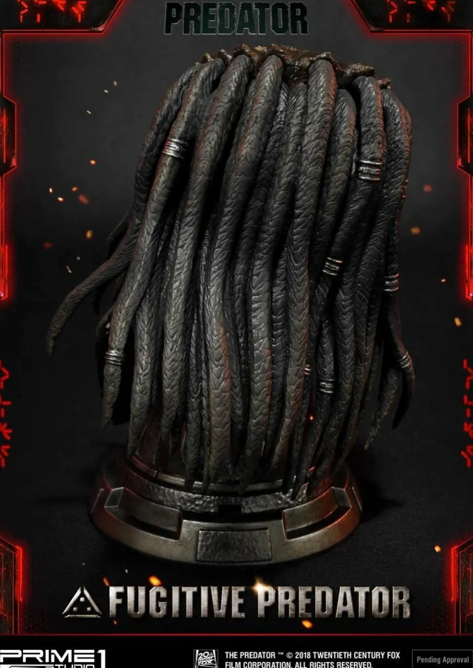 The Predator (2018) - Fugitive Predator 1/4 Scale Statue (Int Sales Only)