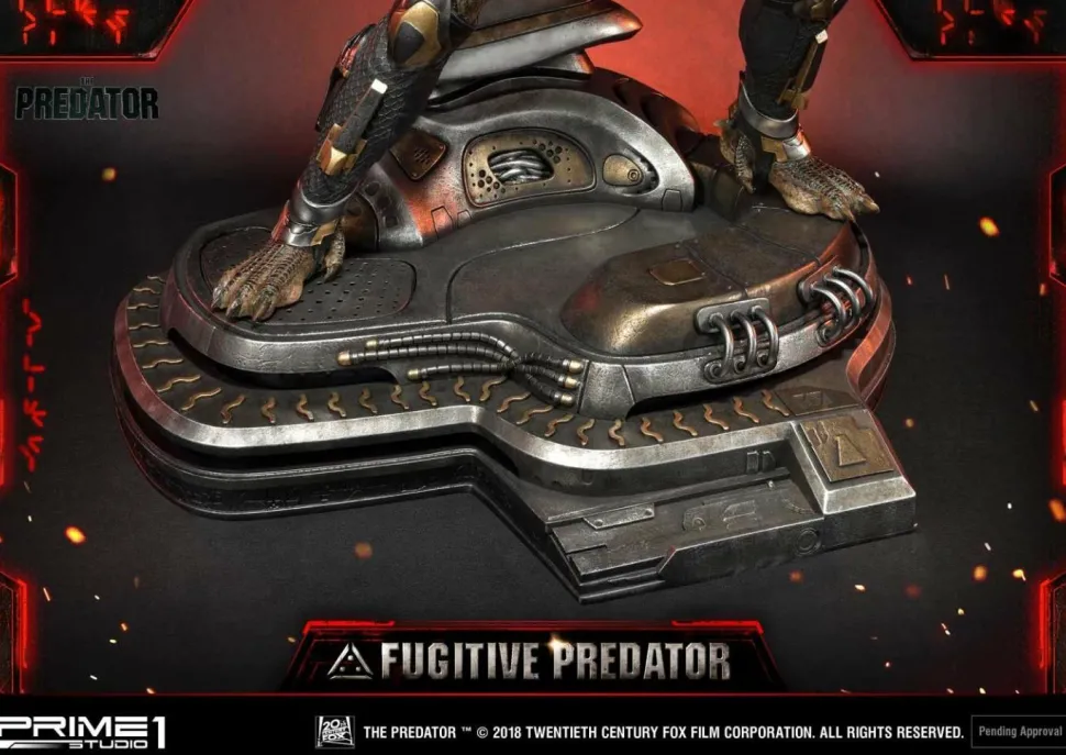 The Predator (2018) - Fugitive Predator 1/4 Scale Statue (Int Sales Only)