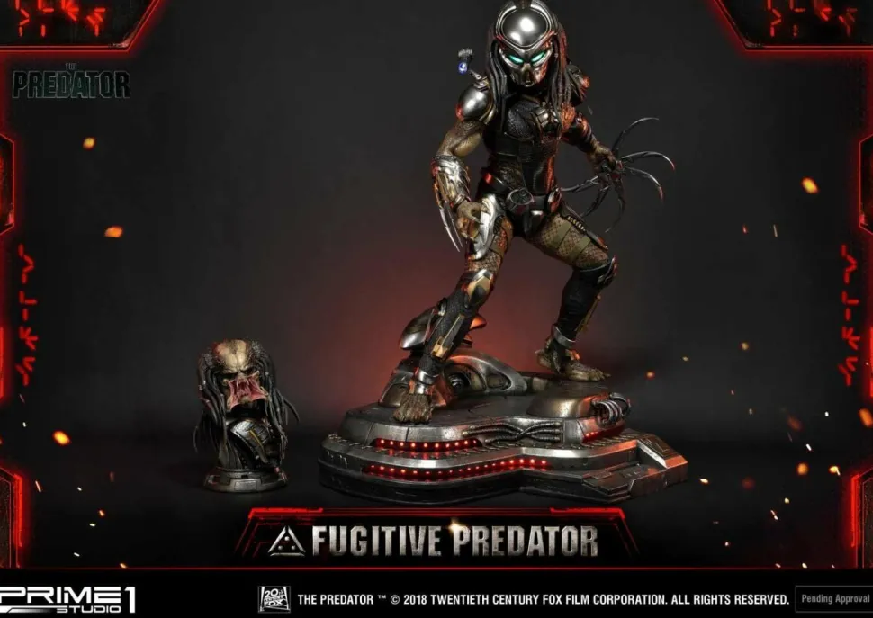 The Predator (2018) - Fugitive Predator 1/4 Scale Statue (Int Sales Only)