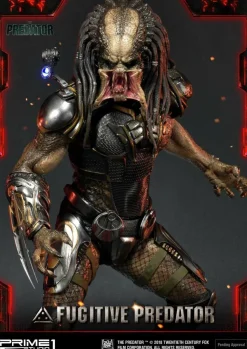 The Predator (2018) - Fugitive Predator 1/4 Scale Statue (Int Sales Only)