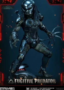 The Predator (2018) - Fugitive Predator 1/4 Scale Statue (Int Sales Only)