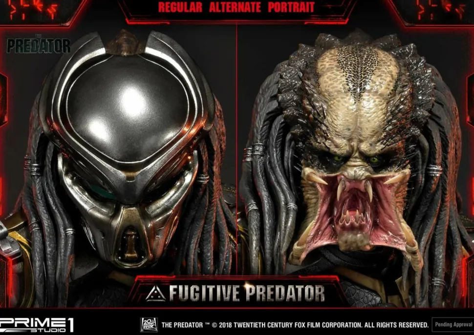 The Predator (2018) - Fugitive Predator 1/4 Scale Statue (Int Sales Only)