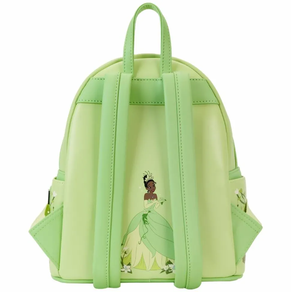 The Princess and the Frog - Tiana Princess Lenticular 10" Faux Leather Mini Backpack