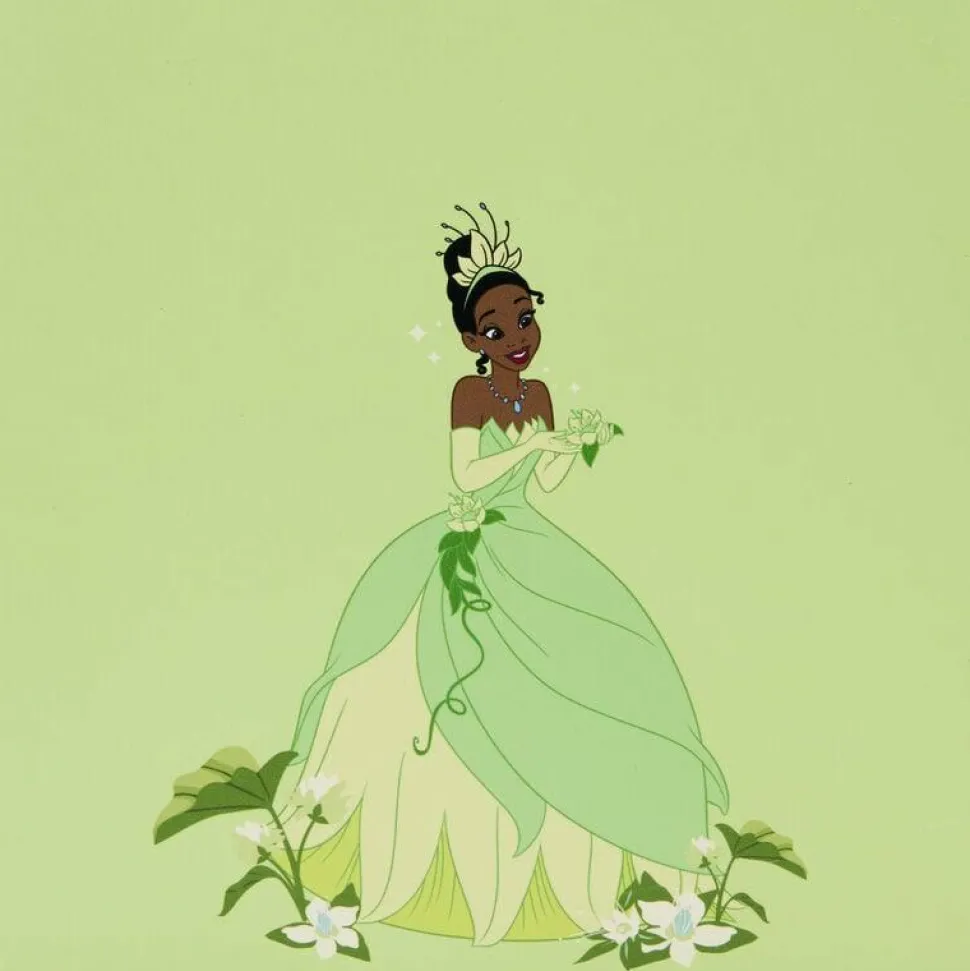 The Princess and the Frog - Tiana Princess Lenticular 10" Faux Leather Mini Backpack