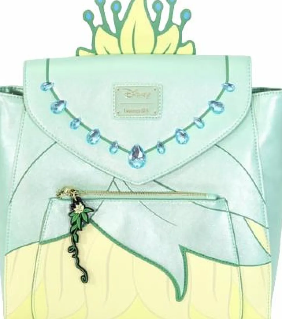 The Princess and the Frog - Tiana Green Dress 10" Faux Leather Mini Backpack