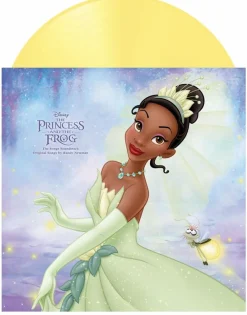 The Princess and the Frog (2009) - The Songs Soundtrack LP Vinyl Record (Zesty Lemon Yellow Coloured Vinyl)