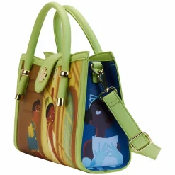 The Princess and the Frog - Scenes 9” Faux Leather Crossbody Bag