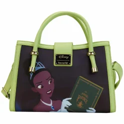 The Princess and the Frog - Scenes 9” Faux Leather Crossbody Bag