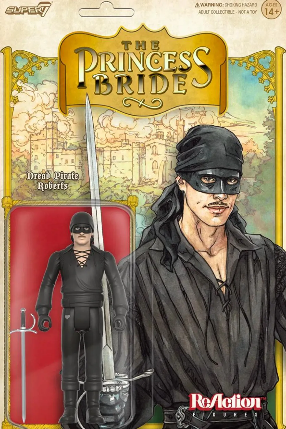 The Princess Bride (1987) - Dread Pirate Roberts ReAction 3.75" Action Figure