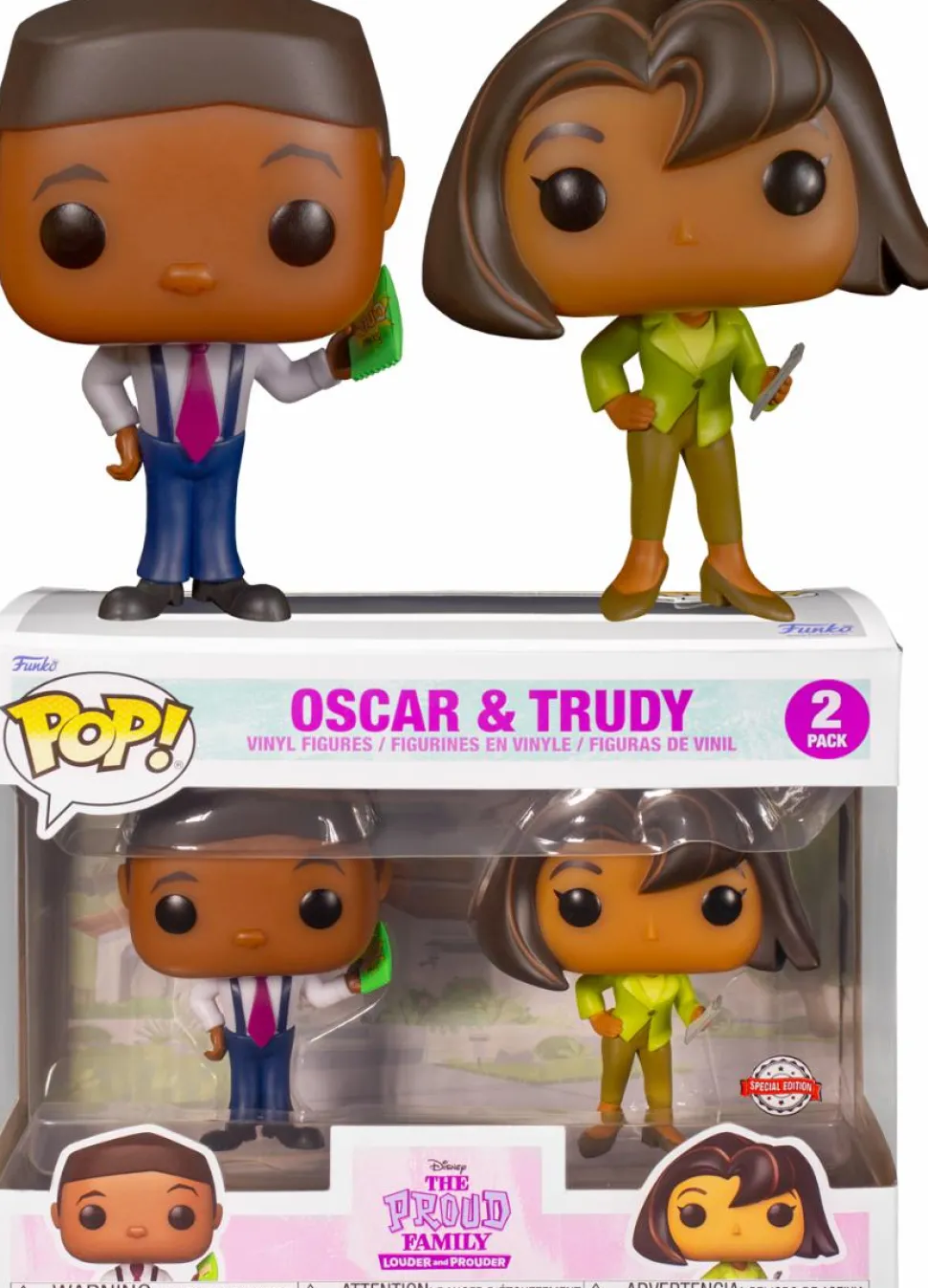 The Proud Family: Louder and Prouder - Proud To Be A Pop! Vinyl Bundle (Set of 6)
