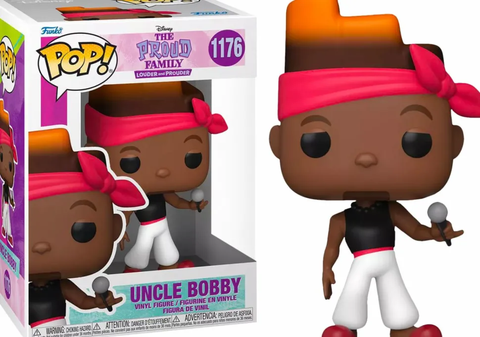 The Proud Family: Louder and Prouder - Uncle Bobby Pop! Vinyl Figure