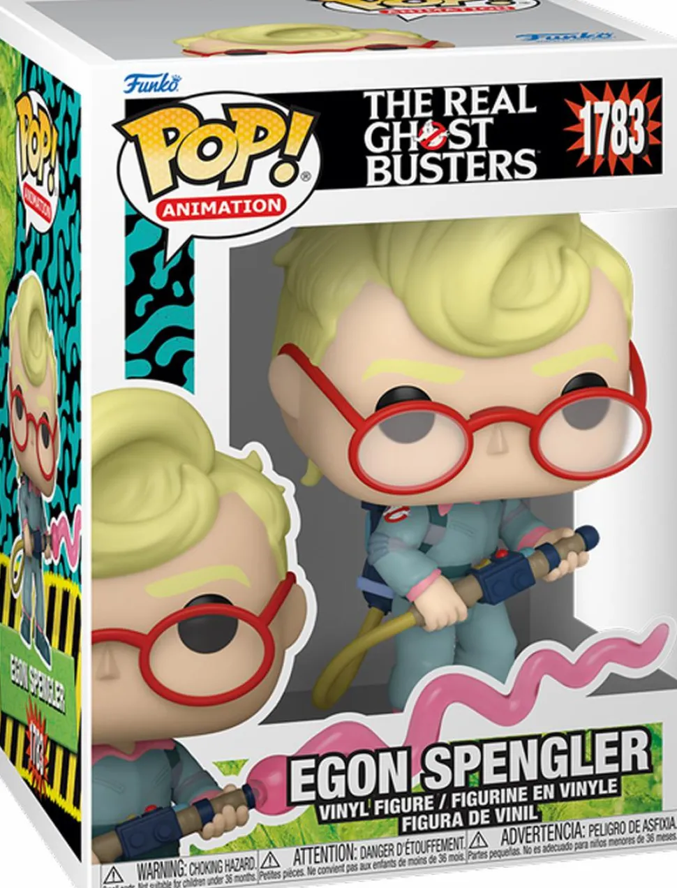 The Real Ghostbusters (1986) - Egon Spengler Pop! Vinyl Figure
