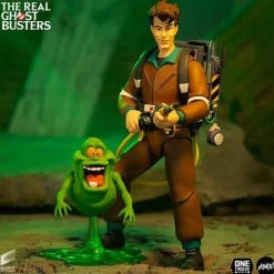 The Real Ghostbusters (1986) - Peter Venkman & Slimer 1/12th Scale Action Figure