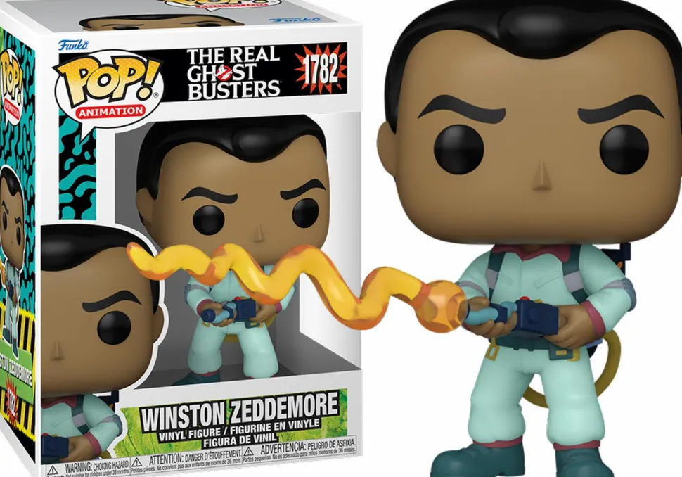 The Real Ghostbusters (1986) - Winston Zeddemore Pop! Vinyl Figure