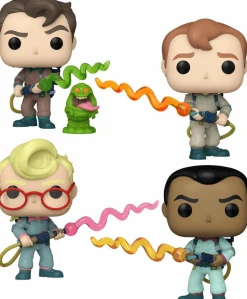 The Real Ghostbusters (1986) - You’ve Been Slimed Pop! Vinyl Bundle (Set of 4)