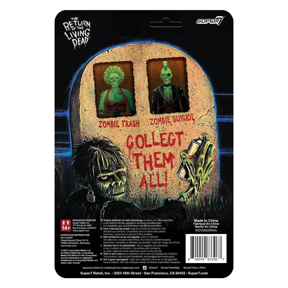 The Return of the Living Dead (1985) - Zombie Suicide ReAction 3.75" Action Figure