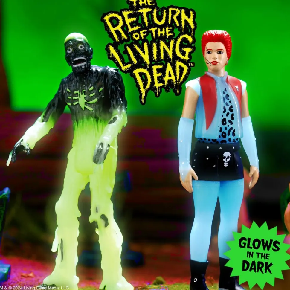 The Return of the Living Dead (1985) - Tarman (Monster Glow) Glow-in-the-Dark ReAction 3.75" Action Figure (Wave 4)