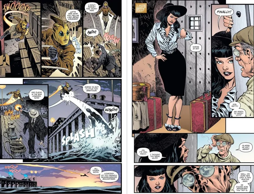 The Rocketeer - Breaks Free Trade Paperback Book
