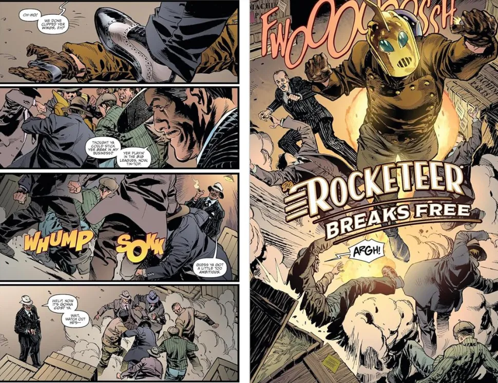 The Rocketeer - Breaks Free Trade Paperback Book