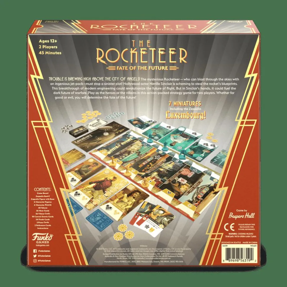 The Rocketeer - Fate of the Future Board Game